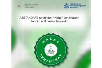 Azərbaycanda “Halal” sertifikatlarının təqdim edilməsinə başlanılır