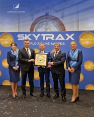 Azerbaijan Airlines признана лучшей региональной авиакомпанией Центральной Азии и СНГ на World Airline Awards 2026 | FED.az