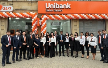 "Unibank" “Gəncə” filialını yeni konseptdə -[red] İSTİFADƏYƏ VERİB[/red] | FED.az