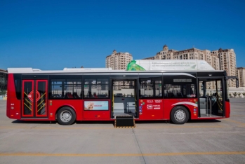 “Sədərək” ticarət mərkəzinə 12 metrlik yeni avtobuslar - İşləyəcək