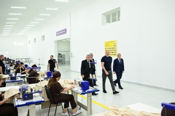 Xocalıda “Qarabağ Tekstil Evi” işə düşdü - 4,2 MİLYON MANAT YATIRIM - FOTOLAR | FED.az