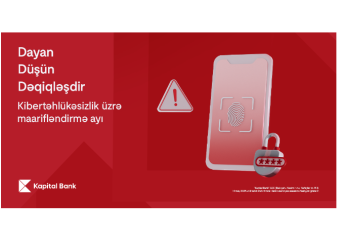 Kibertəhlükəsizlik üzrə maarifləndirmə ayında - Dayan, Düşün, Dəqiqləşdir!