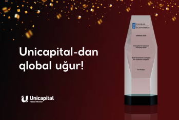 Unicapital “Azərbaycanda Müştəri Dəstəyi üzrə Ən Yaxşı İnvestisiya Şirkəti” - SEÇİLDİ