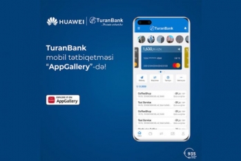 "TuranBank"ın mobil tətbiqi artıq -  AppGallery-də!