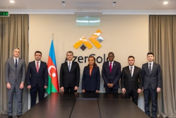 Председатель правления ЗАО «AzerGold» Закир Ибрагимов встретился с новым послом Республики Гана в Азербайджане
