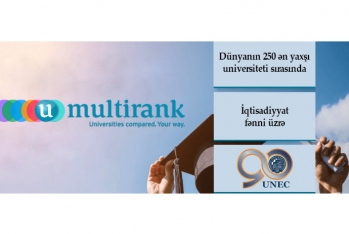 UNEC dünyanın ən yaxşı - 250 universiteti sırasında!