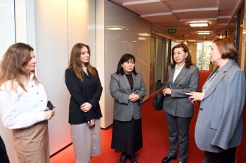 [red]"Xalq Bank"[/red] Eurasian Bank və Uzpromstroybank nümayəndə heyətlərini -[red] QƏBUL EDİB[/red] | FED.az