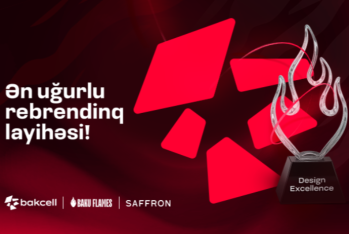 “Bakcell” “Ən uğurlu rebrendinq layihəsi” mükafatı ilə təltif olundu