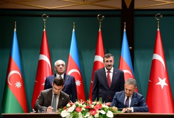 Türkiyə-Azərbaycan Biznes Şurası arasında əməkdaşlığa dair Anlaşma Memorandumu imzalanıb. - FOTO | FED.az