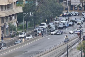 Bakıda bəzi yollar bağlandı, tixac yarandı - SİYAHI - FOTO