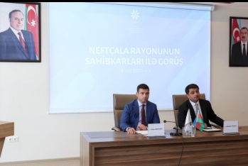 KOBİA-nın təşkilatçılığı ilə Neftçala sahibkarları ilə görüş keçirilib