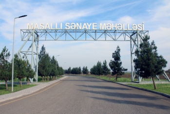 Masallı Sənaye Məhəlləsində 1,3 milyon manatlıq yeni rezident