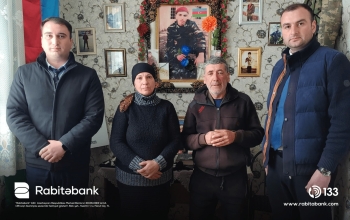 Rabitəbank Qurban bayramında Qarabağda yaşayan şəhid və qazi ailələrini -[red] ZİYARƏT EDİB[/red] | FED.az