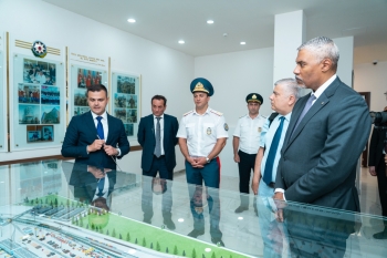 Ümumdünya Gömrük Təşkilatının Baş katibi Abşeron Logistika Mərkəzini ziyarət edib - [red]FOTOLAR[/red] | FED.az