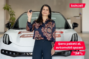 Bakcell abunəçisi 1 AZN-lə lüks avtomobil sahibi oldu!