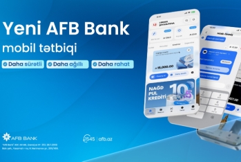 AFB Bank mobil tətbiqini - YENİLƏDİ