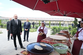 4 milyon manat yatırıb, Dubaya və Qətərə ət satacaq - İlham Əliyev "Qoç Ət"in Xocalıdakı təsərrüfatında - FOTOLAR | FED.az