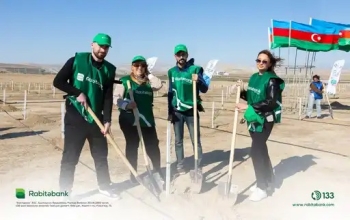 "Rabitəbank" ekoloji məsuliyyət strategiyasi çərçivəsində -[red] AĞACƏKMƏ AKSİYASI KEÇİRDİ[/red] | FED.az