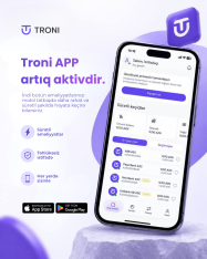 «Troni İnvestisiya şirkəti»nin mobil tətbiqi istifadəyə verildi – [red]ƏLÇATAN VƏ TƏHLÜKƏSİZ YATIRIM İMKANI[/red] | FED.az