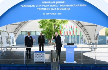 “PMD Group”  Zəngilanda 116 nomrəli - YENİ HOTEL TİKİR- FOTOLAR | FED.az