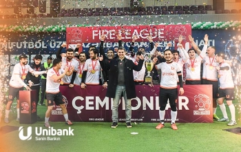 Unibank komandası futbol çempionatının qalibi olub | FED.az