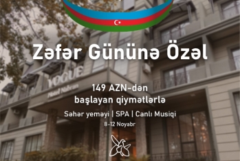 [red]“Vogue Hotel Nabran”[/red] dan “Zəfər Günü”nə özəl kampaniya - [red]QİYMƏTLƏR  [/red] | FED.az