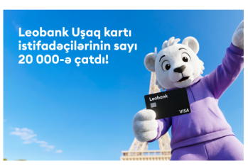 Leobank Uşaq kartı istifadəçilərinin sayı - 20 000-ə çatdı!