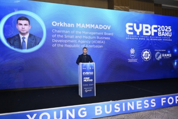 Bakıda Avrasiya Gənc İş Adamları Forumu keçirilir - FOTOLAR