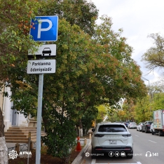 Bakıda ilk dəfə ödənişsiz parklanma yerləri təşkil edilib | FED.az