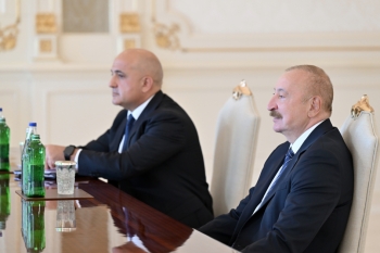 İlham Əliyev “Neuberger Berman” şirkətinin sədri və baş icraçı direktorunu qəbul edib | FED.az