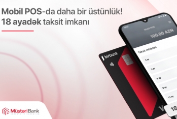 Kapital Bank-ın Mobil-POS xidmətinə yeni taksit funksiyası - ƏLAVƏ OLUNDU