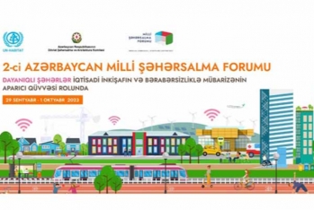 Prezident Zəngilanda 2-ci Azərbaycan Milli Şəhərsalma Forumunun açılış mərasimində - İŞTİRAK EDİR