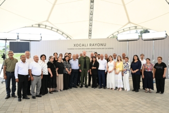 Prezident: "Xocalının Təzəbinə və Xanyurdu kəndlərində minlərlə insan yaşayacaq"