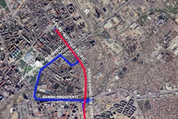 “Ağ Şəhər”dən Ağa Nemətulla küçəsinə birbaşa yeni yol çəkilir - VİDEO