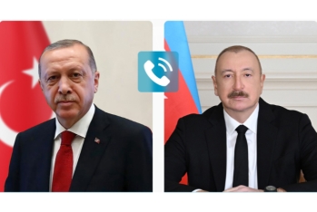 Ərdoğan İlham Əliyevə zəng edib
