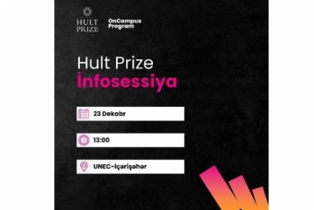Sosial sahibkarlıqla maraqlanan gənclər üçün fürsət - “Hult Prize” yarışı