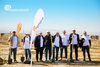 “Expressbank” əməkdaşları “Yaşıl Marafon2022” ağacəkmə aksiyasında - İŞTİRAK EDİBLƏR!