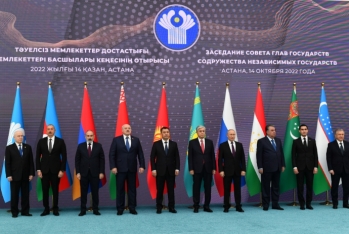 İlham Əliyev Astanada MDB Dövlət Başçıları Şurasının iclasında - İŞTİRAK EDİR