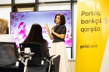 Yelo Bank-da Süd Vəzi Xərçəngi Maarifləndirmə Ayına həsr olunmuş - [red]SEMİNAR KEÇİRİLİB[/red] | FED.az