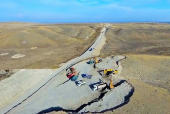 Suqovuşan və Talışa çəkilən yollardan yeni - Fotolar