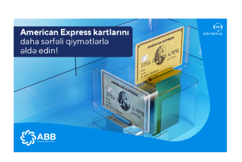 ABB-nin “American Express” kartlarında - BÖYÜK ENDİRİMLƏR!