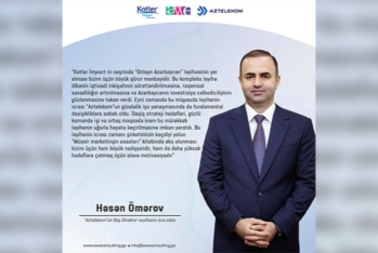 “Müasir marketinqin əsasları” nəşrində “Aztelekom” təcrübəsindən bəhs olunacaq