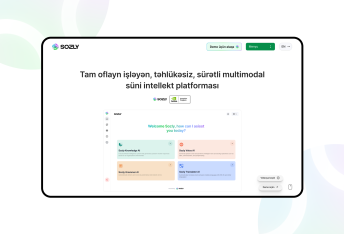 Azərbaycanda Milli Süni İntellekt Ekosistemi olan - [red]SOZLY.Aİ - İSTİFADƏYƏ VERİLDİ[/red] | FED.az