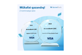 AccessBank VİSA-dan -  MÜKAFAT QAZANDI