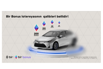 Определены победители лотереи Bir Bonus