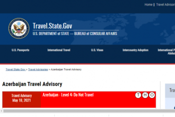 ABŞ öz vətəndaşlarını Azərbaycana getməməyə çağırdı – «TERROR TƏHLÜKƏSİ VAR» - BAKI TƏKZİB EDİR