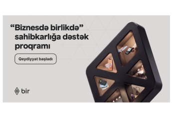 Bir-dən mikro sahibkarlar üçün rəqəmsal imkanlar: “Biznesdə birlikdə” proqramına start verildi