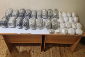 İranla sərhəddə qaçaqmalçılar atəş açaraq qaçıblar - FOTO