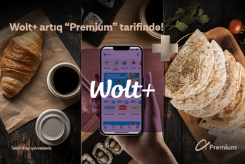 Шесть месяцев бесплатной подписки на «Wolt+» для абонентов «Premium» Azercell