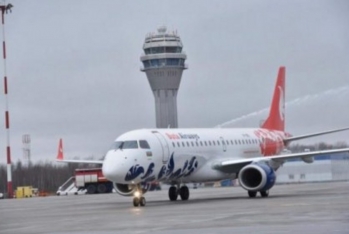 Bakıdan İstanbula uçan "Buta Airways"in təyyarəsİ - BAŞQA AEROPORTA ENİB
